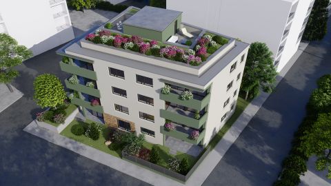 Eladó Lakás 9026 Győr , Révfalu új építés L9 harmadik emeleti lakás tetőterasszal