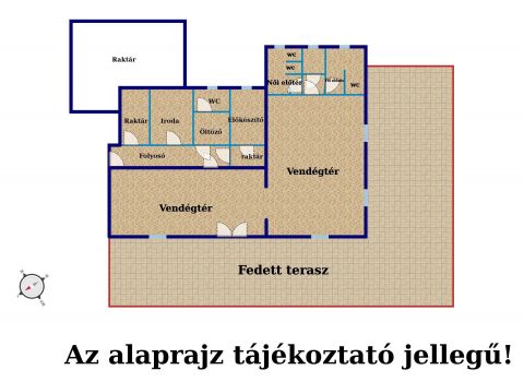 Eladó Üzlethelyiség 2253 Tápióság Központ közelében 