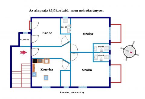 Eladó Lakás 8380 Hévíz Hévíz belső részén, közel a tóhoz