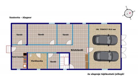 Eladó Ház 1222 Budapest 22. kerület Budafokon, csendes környezetben 3 lakásos társasház eladó