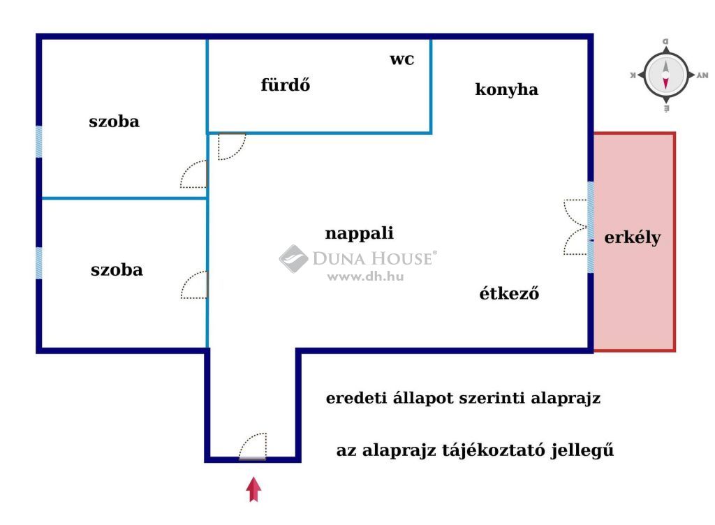 Eladó Lakás, Budapest 13. kerület - XIII. kerületben ÚJSZERŰ házban, ERKÉLYES lakás