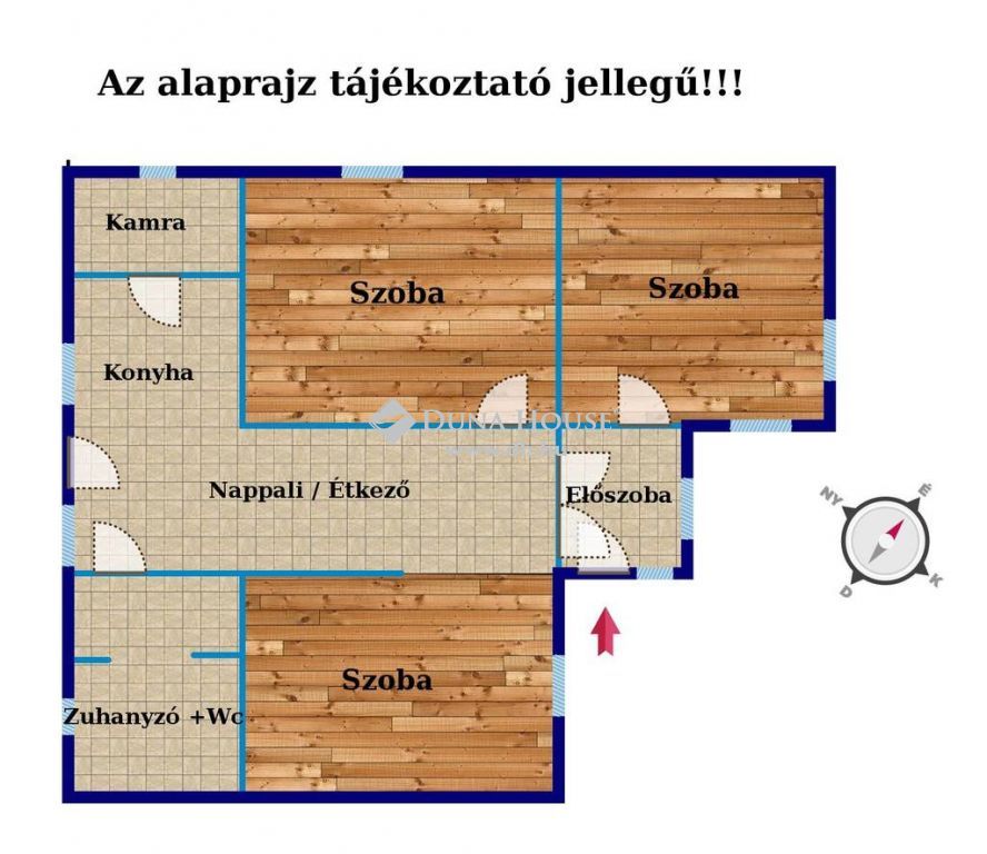 For sale House, Tolna county, Dunaföldvár Dunaföldváron, Fő út