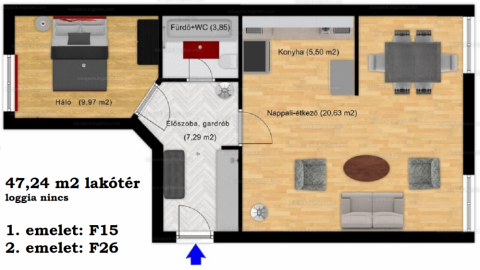 Eladó Lakás 2200 Monor Monor központjában 32 lakásos társasházban újépítésű lakások hőszivattyúval, mennyezeti hűtéssel