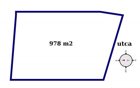 Eladó Telek 8044 Kincsesbánya Rákóczi u.