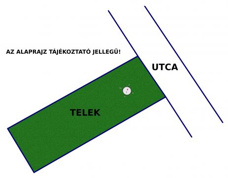 Eladó Telek 2730 Albertirsa PENNY KÖZELÉBEN ÉPÍTÉSI TELEK