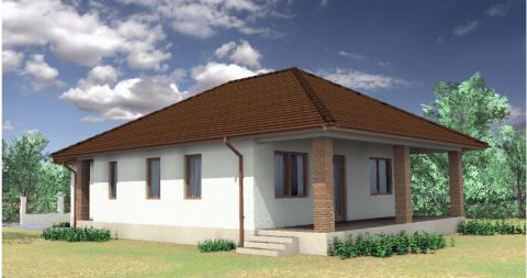 Eladó Ház 2182 Domony , Fő útvonalon új építésű önálló családi ház