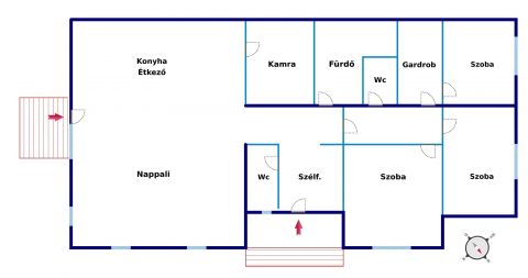 Eladó Ház 6035 Ballószög ÚJ HÁZAS környezetben 93 m2-es, nappali+3 szobás családi ház!