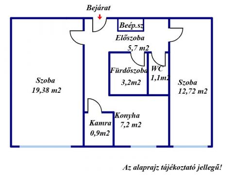 Eladó Lakás 5600 Békéscsaba 5600 Békéscsaba, Erzséberthely