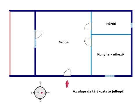Eladó Ház 4275 Monostorpályi Monostorpályiban 2873 nm-es telek, kis házzal eladó