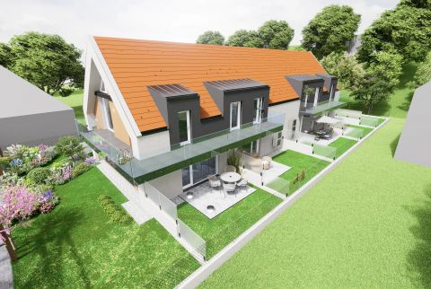 Eladó Lakás 8175 Balatonfűzfő Balatonfűzfőn panorámás új építésű lakás 39 m² terasszal