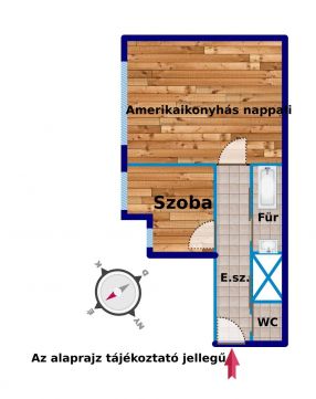 Eladó Lakás 1081 Budapest 8. kerület Magdolna negyed mellett