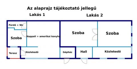 Eladó Lakás 2700 Cegléd Két lakás egymás mellet ami akár 2 generációnak is ideális! 
