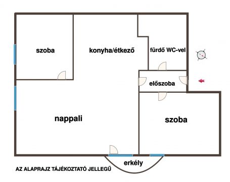 Eladó Lakás 2461 Tárnok Kompakt 3 szobás lakás