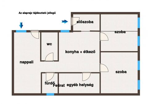 Eladó Ház 9144 Kóny Rákóczi Utca közelében