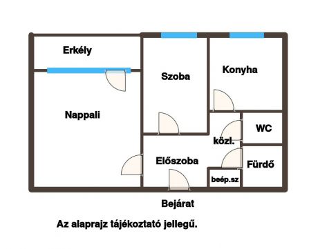 Kiadó Lakás 1132 Budapest 13. kerület Visegrádi utcában, frissen felújított ,nagy erkélyes lakás