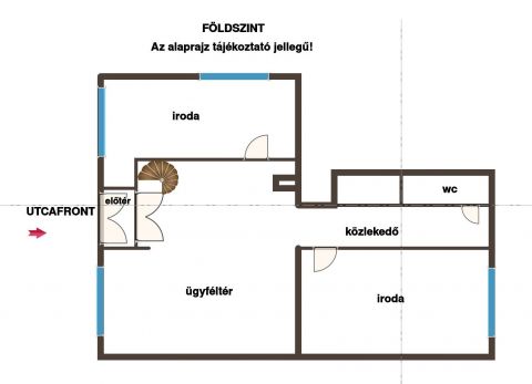 Kiadó Üzlethelyiség 1027 Budapest 2. kerület Batthyány tér közelében