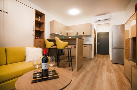 Kiadó Lakás 1086 Budapest 8. kerület Modern, igényes garzonlakás kiadó Józsefvárosban