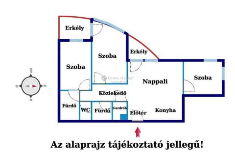Kiadó Lakás 1135 Budapest 13. kerület NEM AKARSZ MAJD KIKÖLTÖZNI! PRÍMA ELOSZTÁS, DUPLA ERKÉLY!