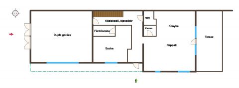 Eladó Ház 4225 Debrecen Józsa remek részén közel a központhoz.