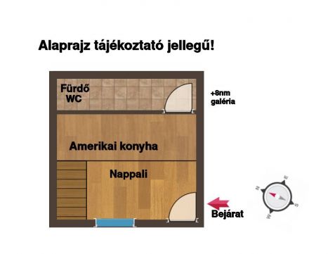 Eladó Lakás 1078 Budapest 7. kerület Városliget szomszédságában - Frissen felújított stúdió lakás
