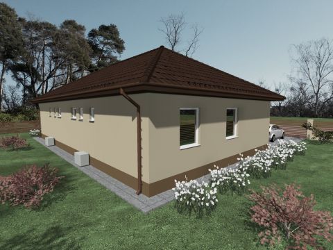 Eladó Ház 2200 Monor , 3 szoba + nappalis, 3 gyerekes CSOK-ra alkalmas újépítésű!