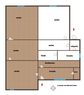 Eladó Ház 2337 Délegyháza , Délegyháza 120 m2-es ház Haszonélvezeti joggal terhelten ela