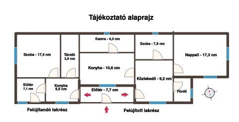 Eladó Ház 1182 Budapest 18. kerület Ganzkertvárosban lehetőségekkel teli családi ház