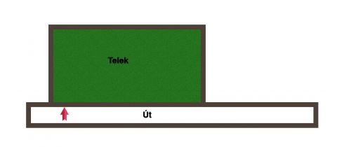 Eladó Telek 2200 Monor , Építési telek, Halas utca közelében