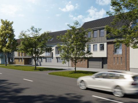 Eladó Lakás 6000 Kecskemét Új építésű, nappali + 3 szobás, 1. emeleti , nagy erkélyes