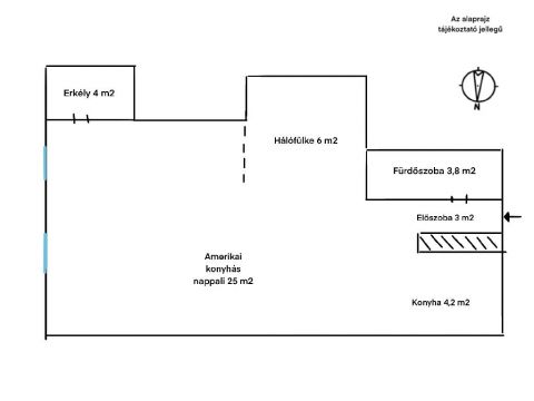 Eladó Lakás 1076 Budapest 7. kerület 1076 Budapest 7, Keleti pályaudvar (csendes)