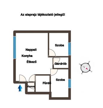 Eladó Lakás 1181 Budapest 18. kerület Bokay-kerttől sétatávolságra