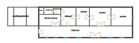 Eladó Ház 6521 Vaskút központhoz közel
