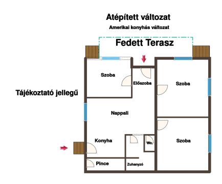 Eladó Ház 2360 Gyál Amerikai konyhás nappali+3 szobássá alakítható családi ház