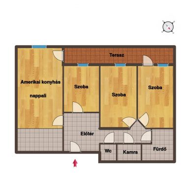 Eladó Lakás 1149 Budapest 14. kerület 2018-BAN ÁTADOTT TÁRSASHÁZ, KÖVÉR LAJOS UTCA, NAGY ERKÉLY