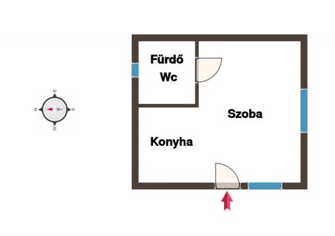 Eladó Ház 4246 Nyíregyháza Nyíregyháza Császárszállás frekventált részén.