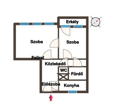 Eladó Lakás 1108 Budapest 10. kerület Szigetelt ház, 50 nm, 2 szoba erkély, AZONNAL KÖLTÖZHETŐ!