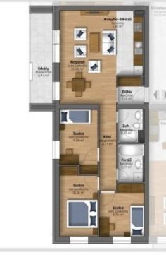 Eladó Lakás 9700 Szombathely , Kiara Garden lakópark