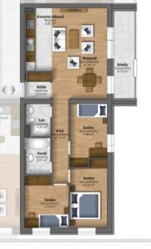 Eladó Lakás 9700 Szombathely , Kiara Garden lakópark