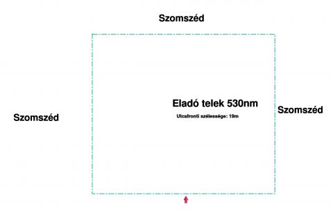 Eladó Telek 2213 Monorierdő Monorierdő kertvárosi utcájában megbúvó építési telek