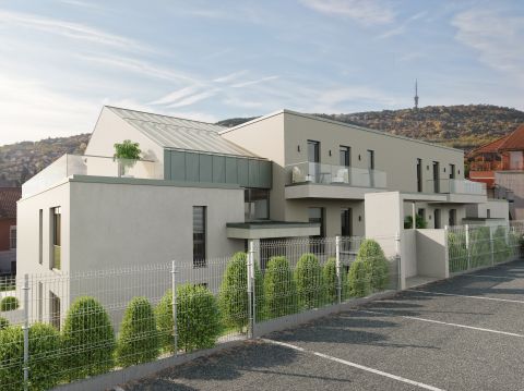 Eladó Lakás 7627 Pécs , Kertkapcsolatos és nagy teraszos lakások Rigóderben