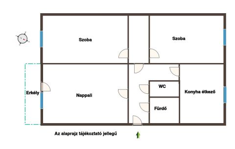 Eladó Lakás 4031 Debrecen Tócóskert frekventált részén a Lidl-el szemben