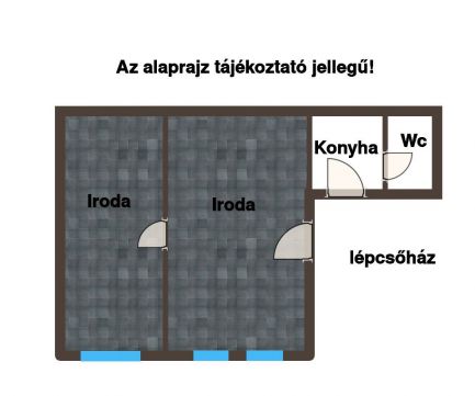 Kiadó Iroda 1045 Budapest 4. kerület , Újpesten irodaházban különböző méretű variálható irodák