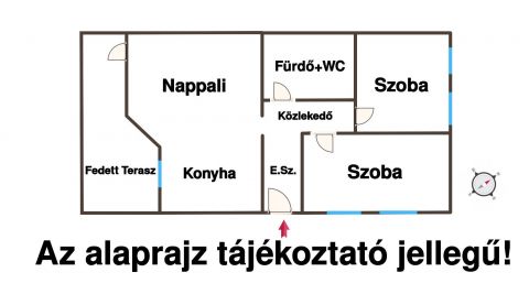 Eladó Lakás 1174 Budapest 17. kerület Helikopter lakóparkban két hálószobás lakás