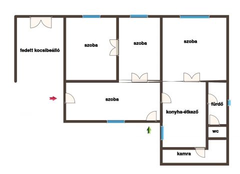 Eladó Ház 3200 Gyöngyös Fő tér közelében