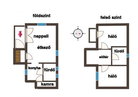 Eladó Ház 1028 Budapest 2. kerület 2/A PESTHIDEGKÚT- IKERHÁZFÉL, CSENDES, MÉGIS KÖZPONTI HELYEN