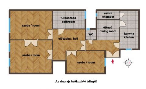 Eladó Lakás 1088 Budapest 8. kerület Palotanegyed