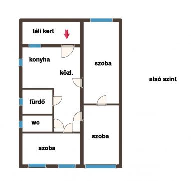 Eladó Ház 1162 Budapest 16. kerület Rákosszentmihályon akár 3 generáció részére alkalmas