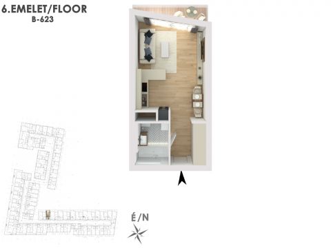 Eladó Lakás 1138 Budapest 13. kerület Lakópark a Duna partján: Otthonod a vízparti életstílus közepén!