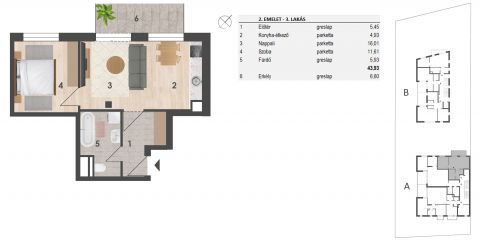 Eladó Lakás 1145 Budapest 14. kerület , Zella Park Homes