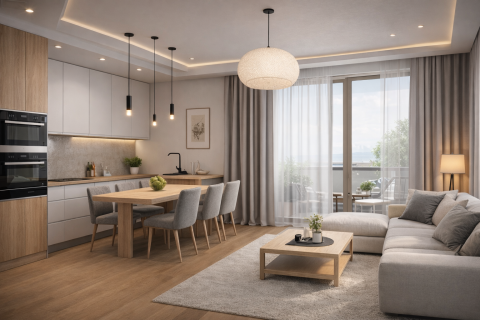 Eladó Lakás 1044 Budapest 4. kerület , IV. újépítésű négyszobás földszinti A+ energetika